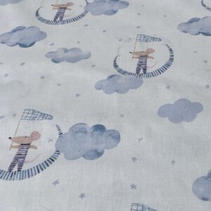 Pościel dziecięca myszki 100x135 bawełna - obrazek 3